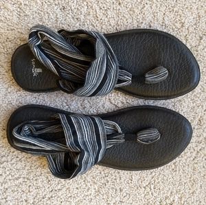 Striped Sanuk Yoga Slings